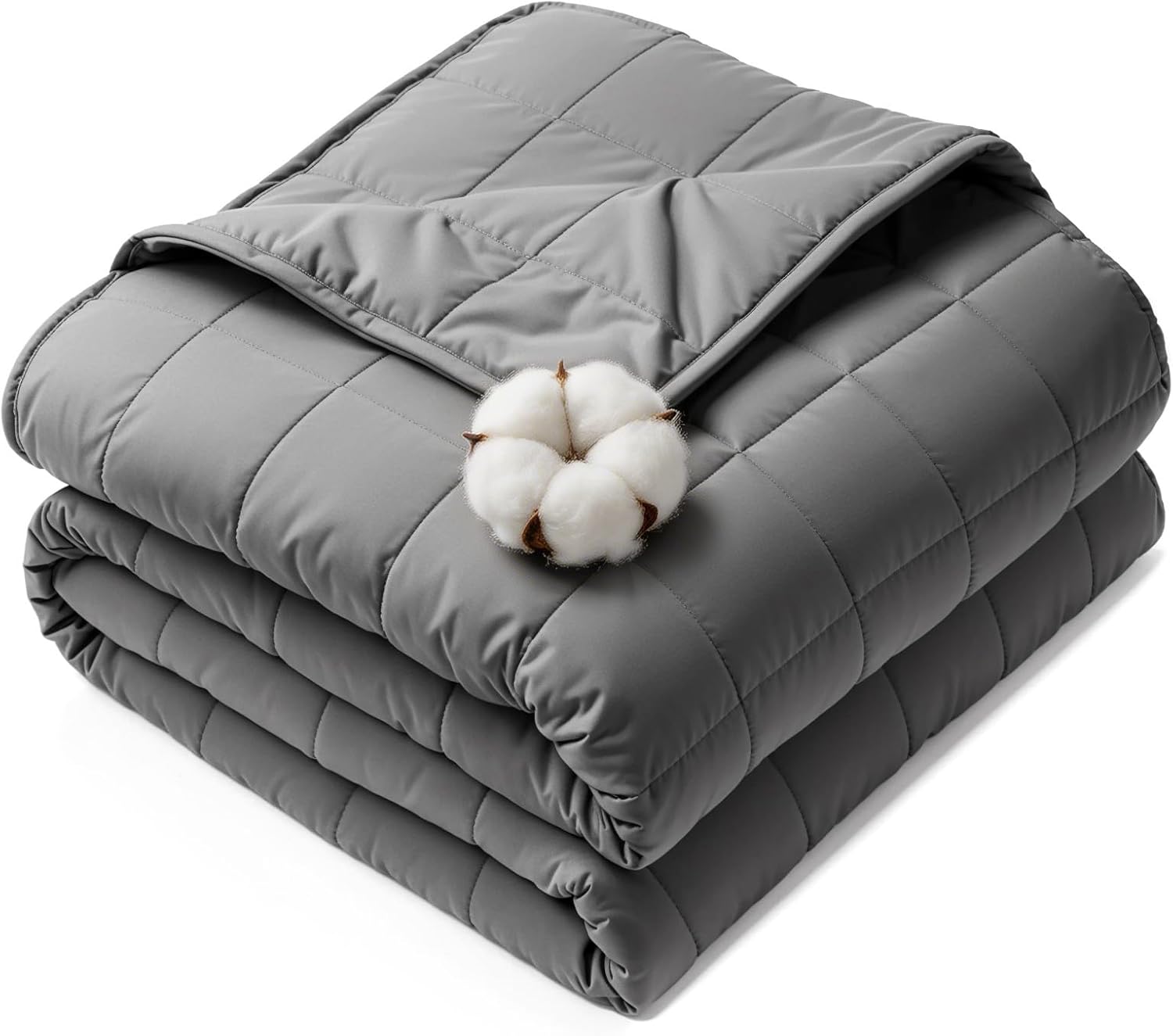 HCOIW Weighted Blankets for Adults – 20lbs,60” x 80”Queen Size Heavy Blanket for Sleeping, Machine Washable, Soft and Breathable Cooling Blanket with Premium Glass Bead,All-Season