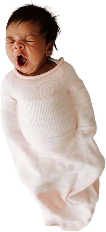 Swaddelini Swaddle Sleep Sack, Easy-to-Use Baby Sleep Sack, Helps Babies Sleep Longer, 0-3 Months, 6-12 Pounds, Made in USA, Pink