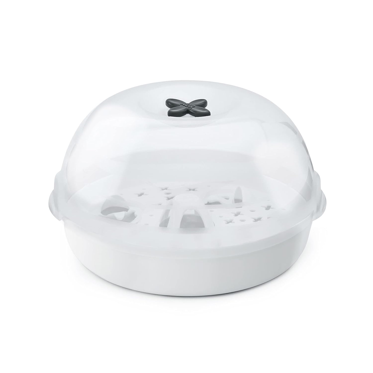 NUK Micro Express Microwave Baby Bottle and Accessory Sterilizer, a Fast & Effective Sterilization, Using Natural Steam