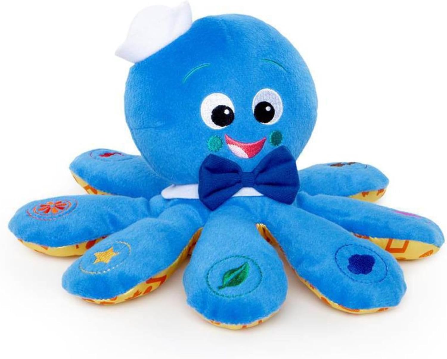 Baby Einstein Octoplush Musical Huggable Stuffed Animal Plush Toy, Learn Colors in 3 Languages, Blue, 11″ Age 3 Month and up,