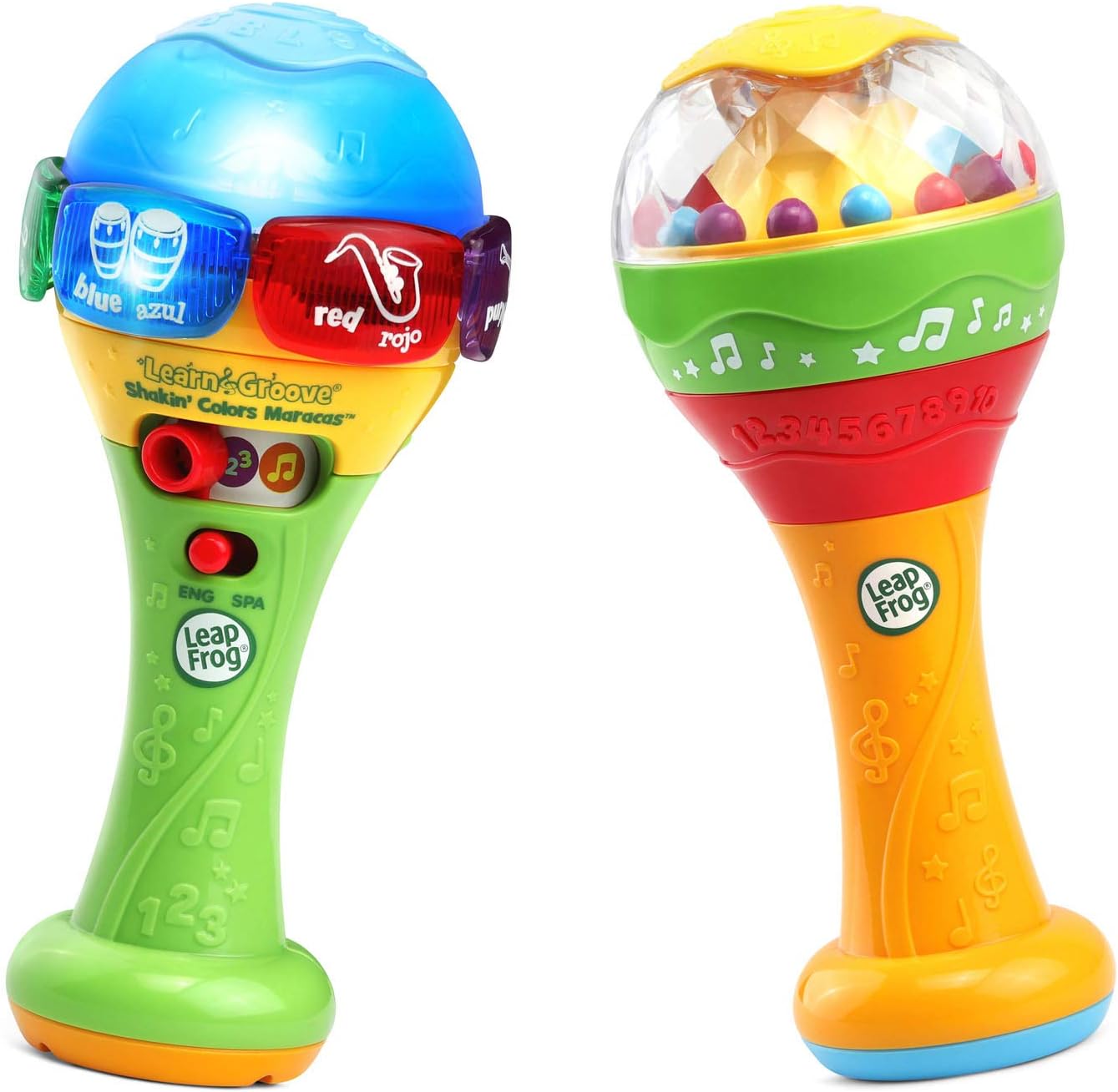 LeapFrog Learn and Groove Shakin’ Colors Maracas