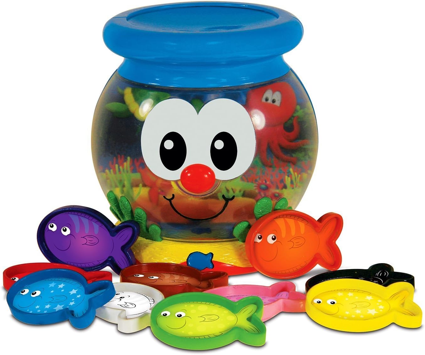 The Learning Journey: Learn With Me – Color Fun Fish Bowl – Color Teaching Toddler Toys & Gifts for Boys & Girls Ages 2 Years and Up – Preschool Learning Toy, Multicolor