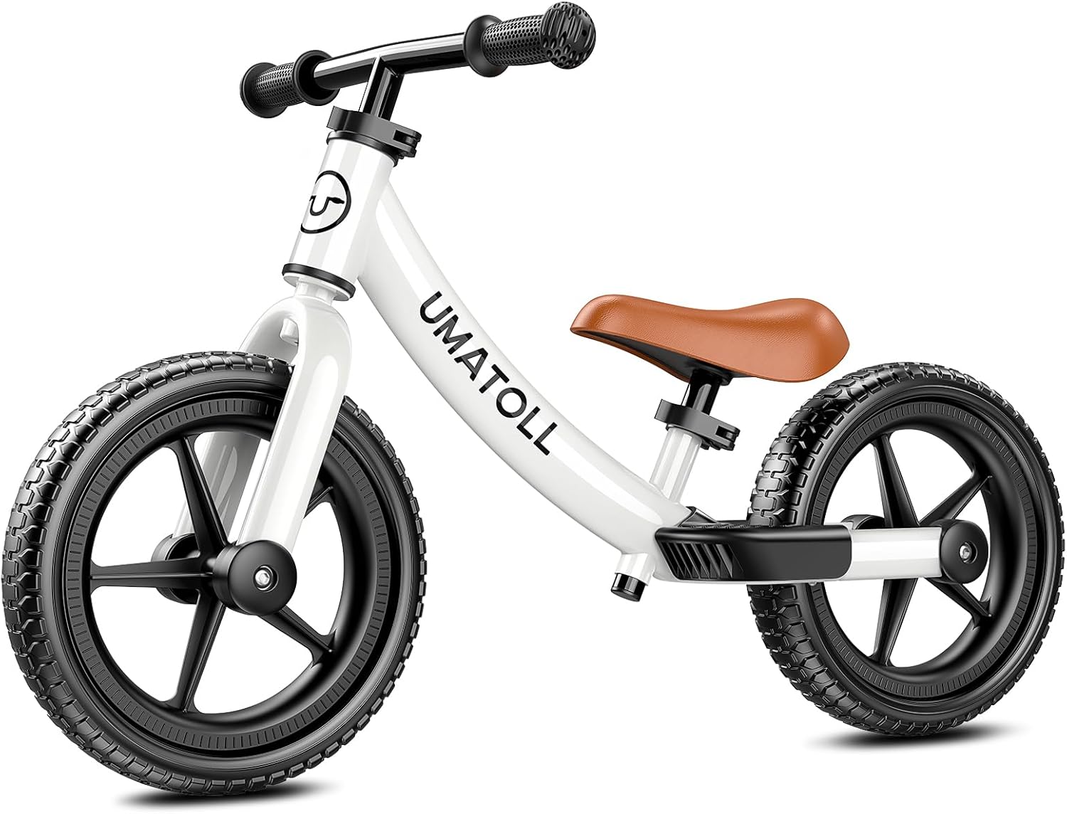 Umatoll Toddler Balance Bike 2 Year Old, Kids Bike Toy for 18 Months to 5 Years Old, Tool-Free Adjustment, Birthday Gifts for 2-3 Boys Girls, No Pedal