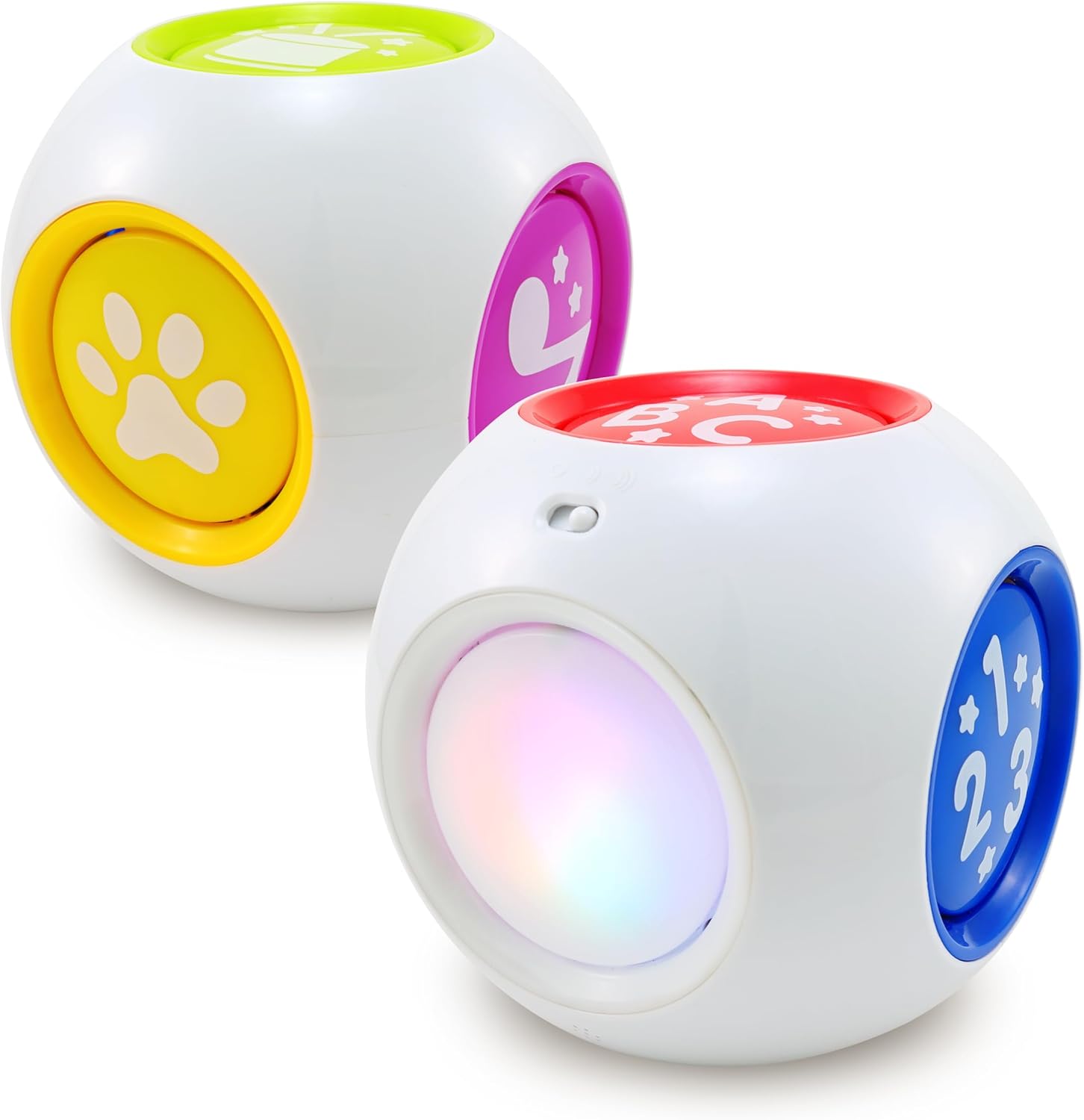 BEST LEARNING Learning Cube – 10 Nursery Rhymes, 15 Animal Sounds, ABC, 123 & Colors – Light Up Musical Sensory Toy & First Birthday Gift for Baby Boys & Girls 6-12 Months & Toddlers 1-3