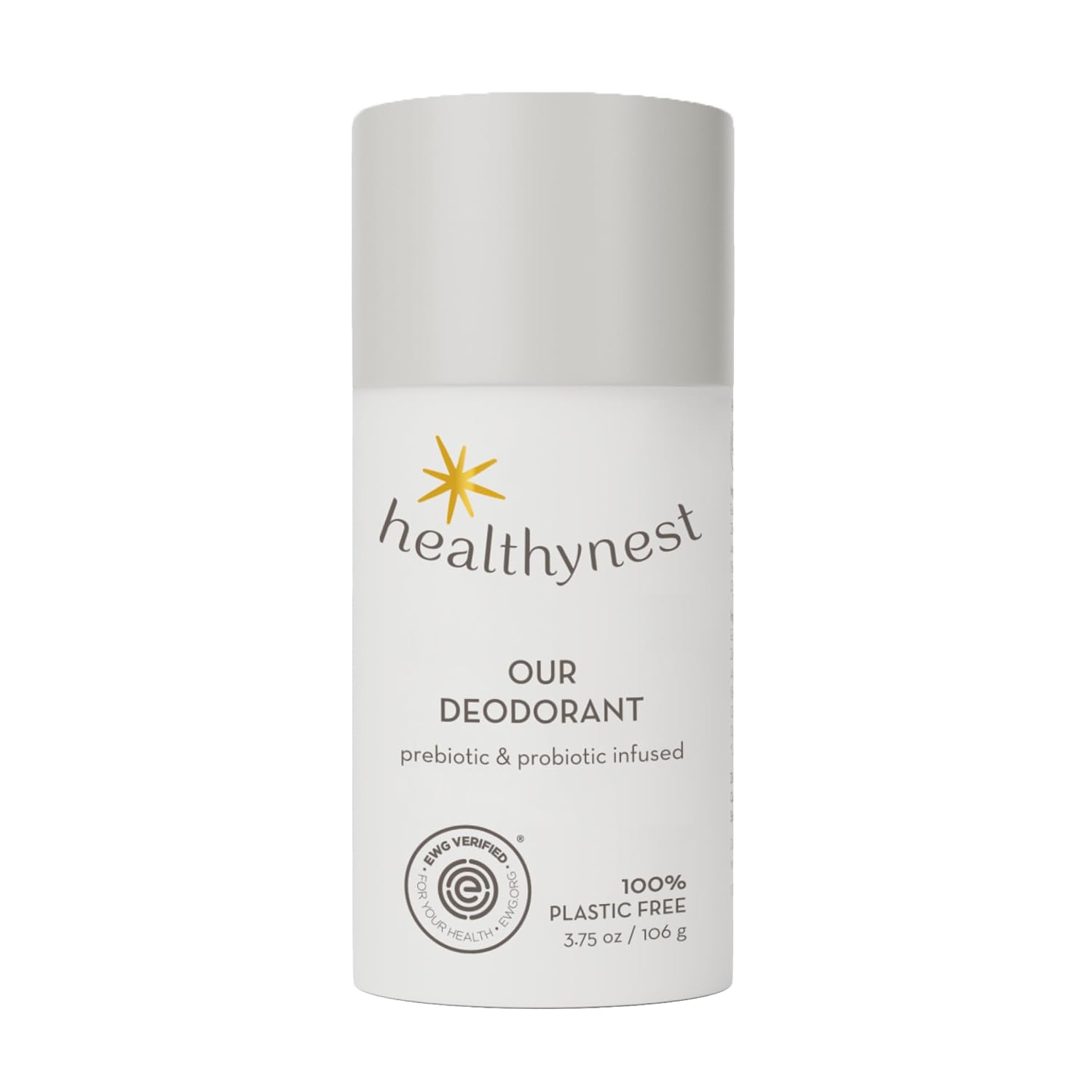HealthyBaby Our Deodorant – Pregnancy Safe Deodorant for Women – Infused with Pre-and-Probiotics – Supports Healthy Skin – Supports Healthy Microbiome – Sensitive Skin Friendly – 3.75 oz