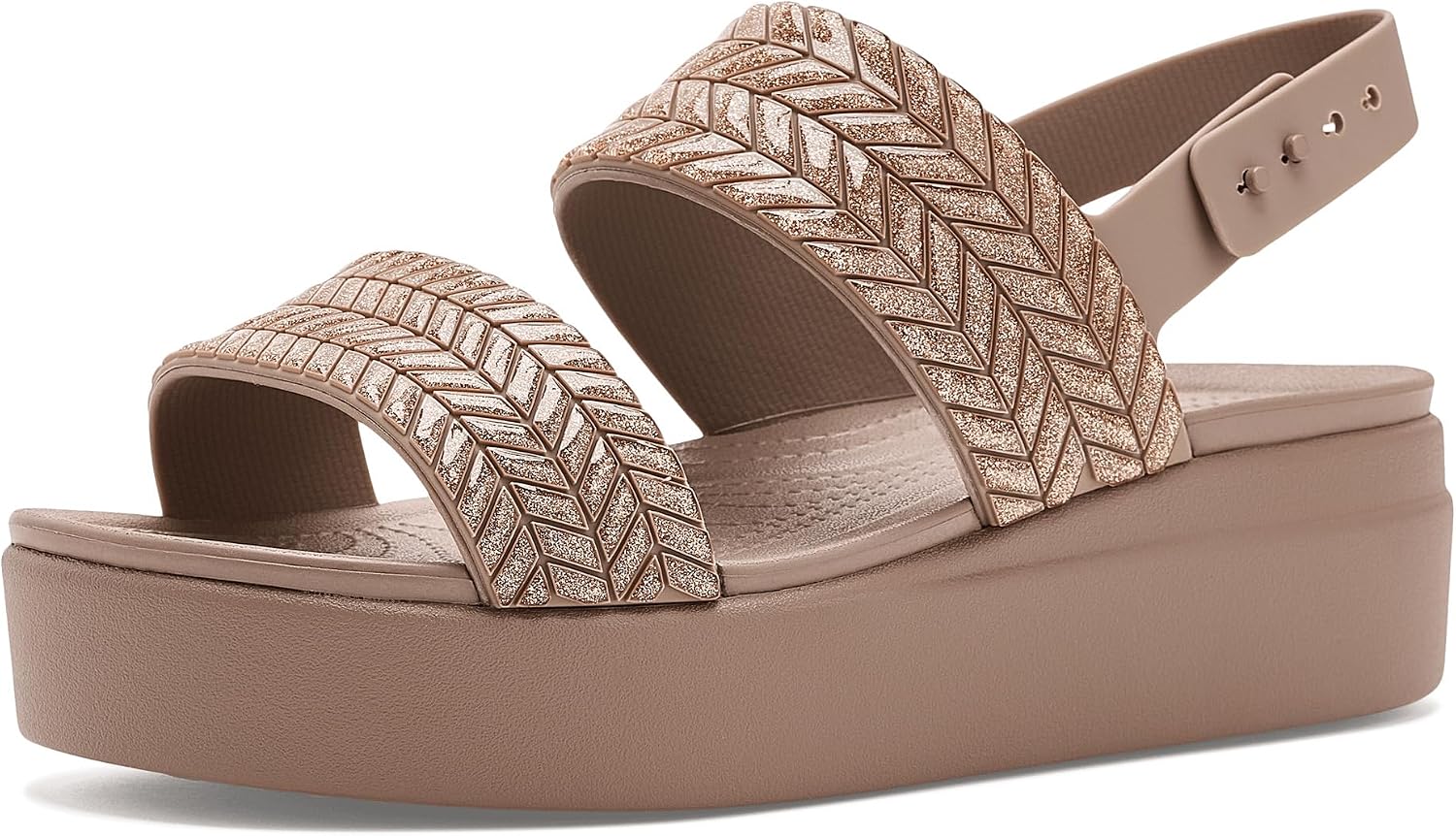 Crocs Women’s Brooklyn Low Wedge Sandals