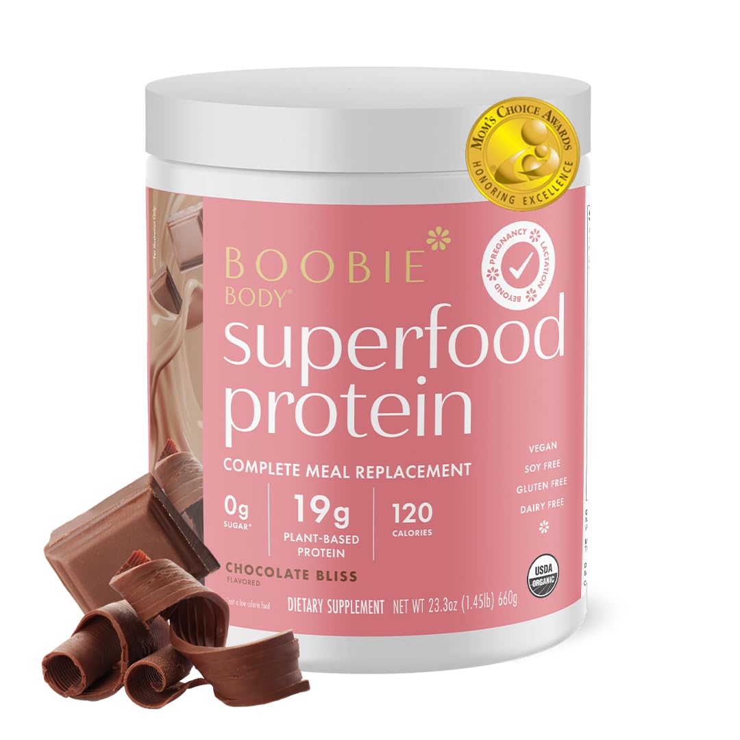 Boobie Body Pregnancy & Postpartum Protein Shake – Chocolate Bliss 20 Svgs